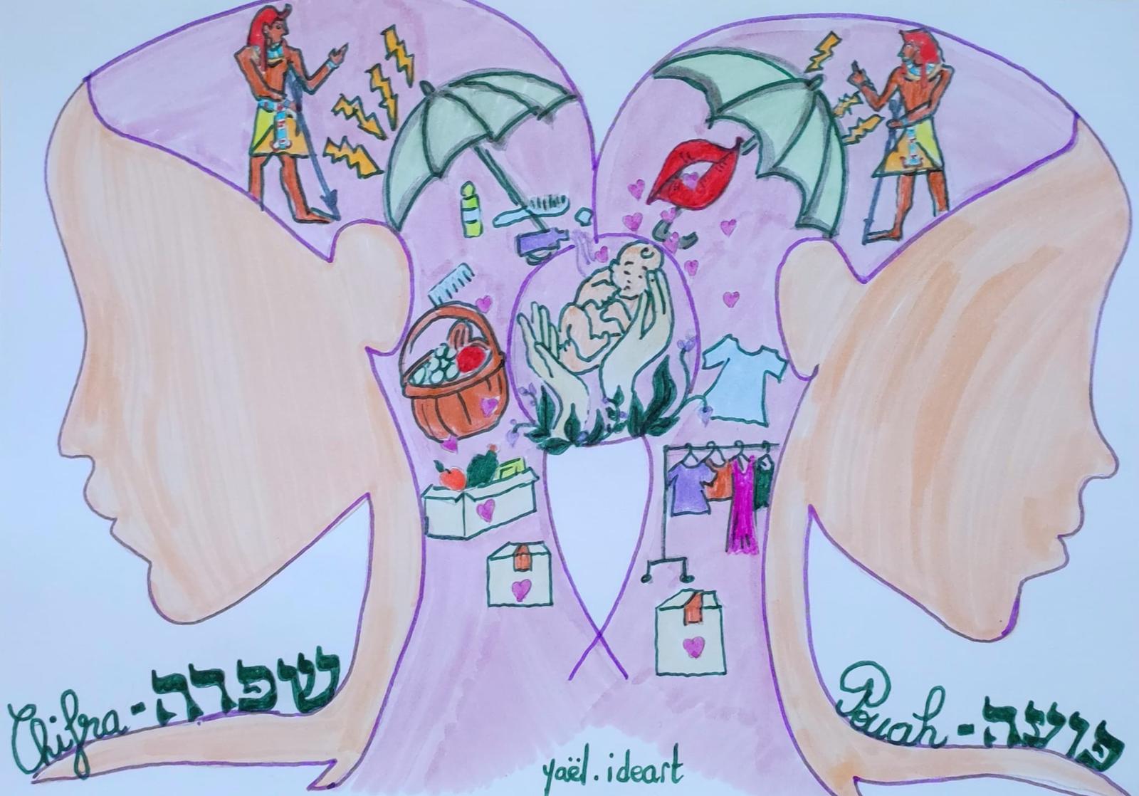 Portraits Chifra et Pouah