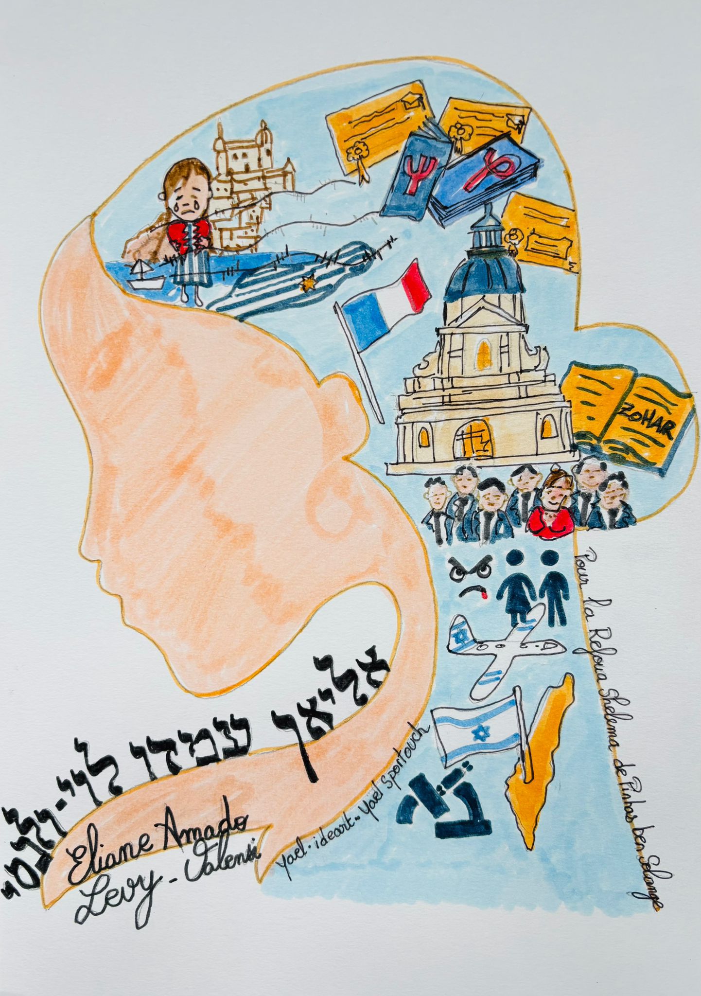 Portrait Éliane Amado Lévy Valensi