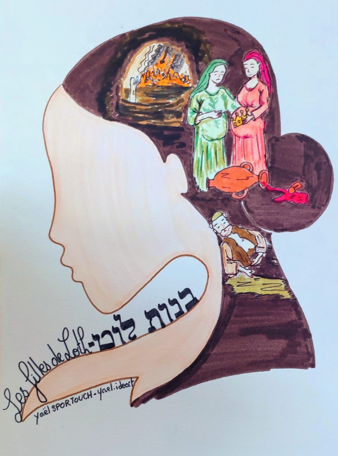 Portrait Les Filles de Loth