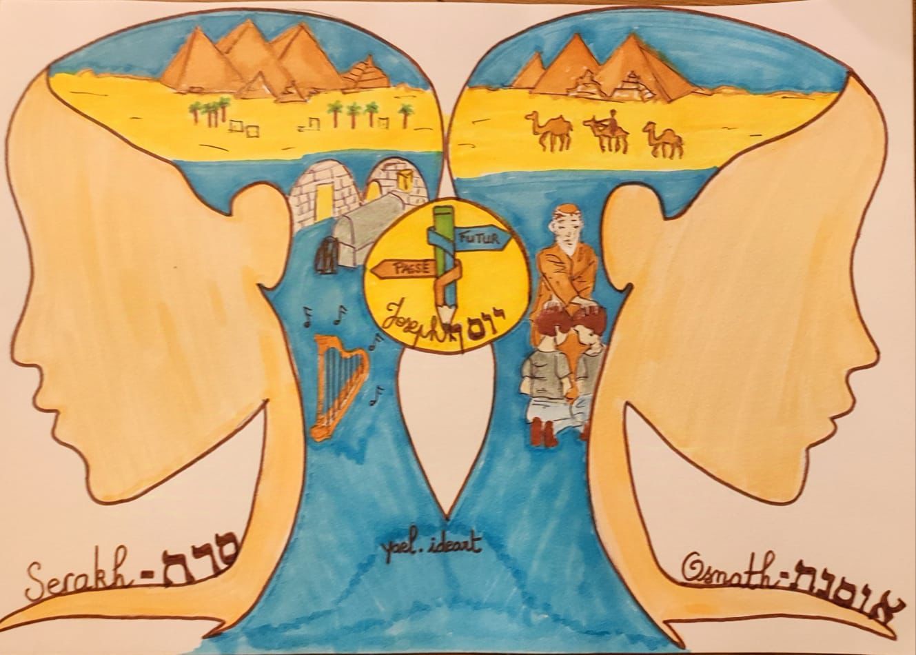 Portraits Osnath et Serakh