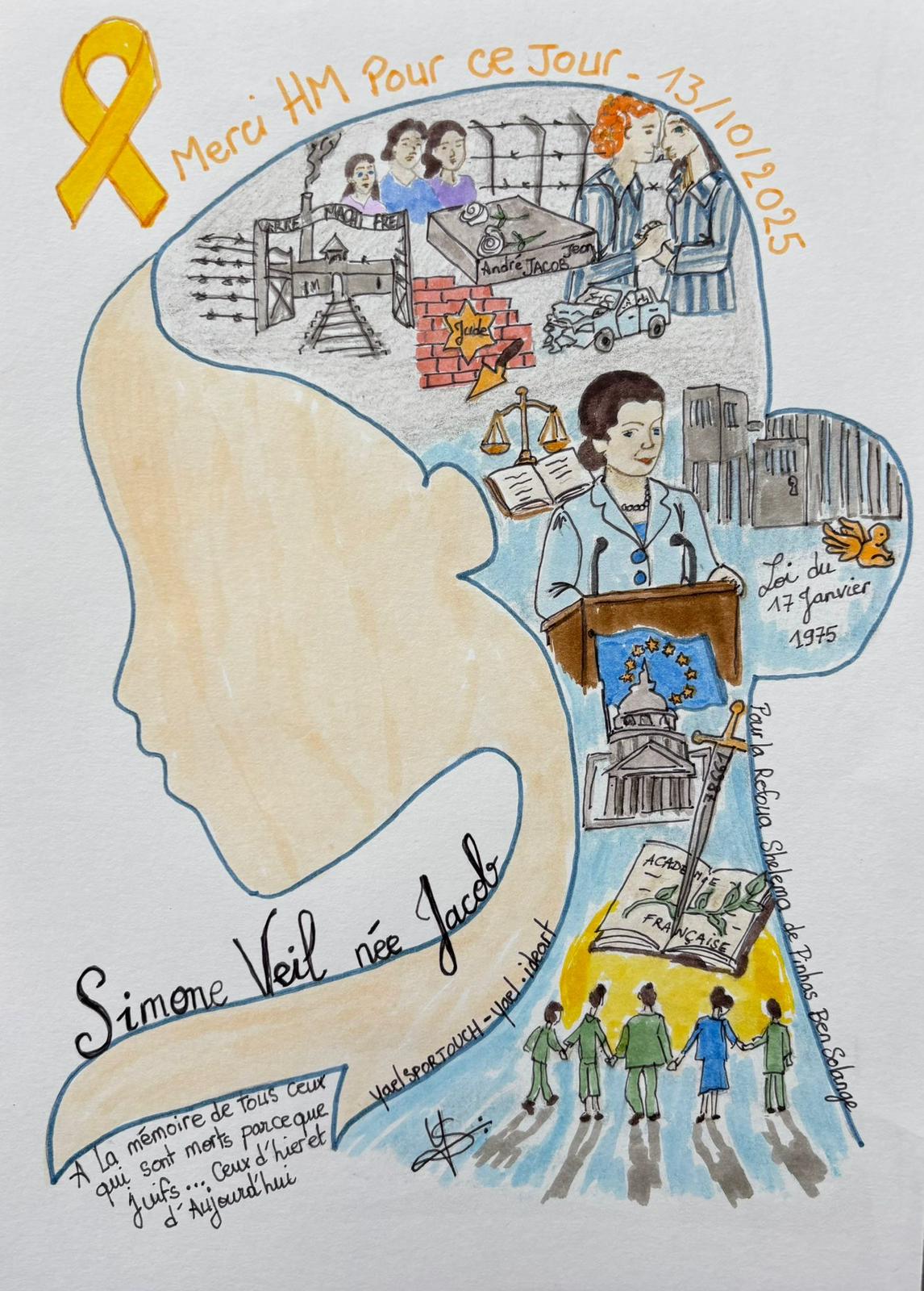 Portrait Simone Veil